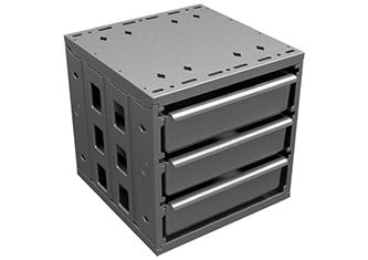 3-Drawer Unit, 12”