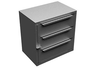 3-Drawer Unit