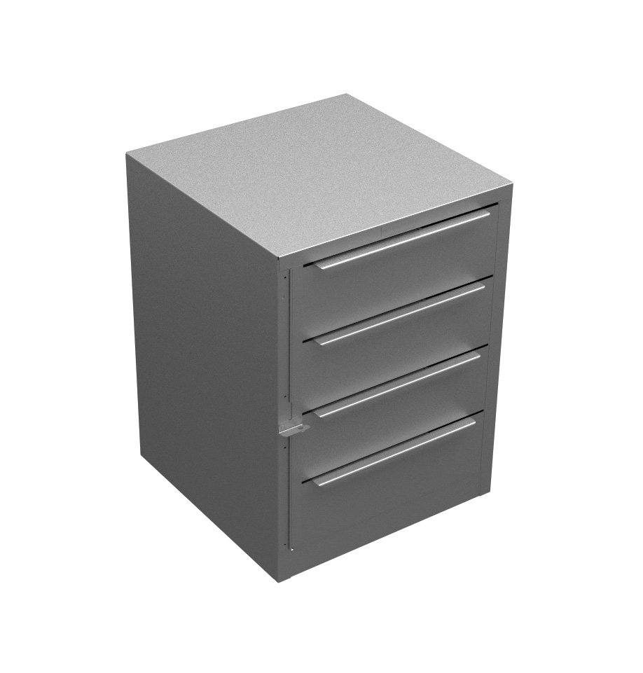 4-Drawer Unit