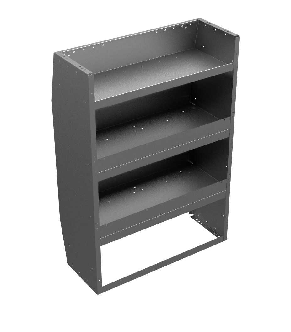 Welded 3-Shelf Unit