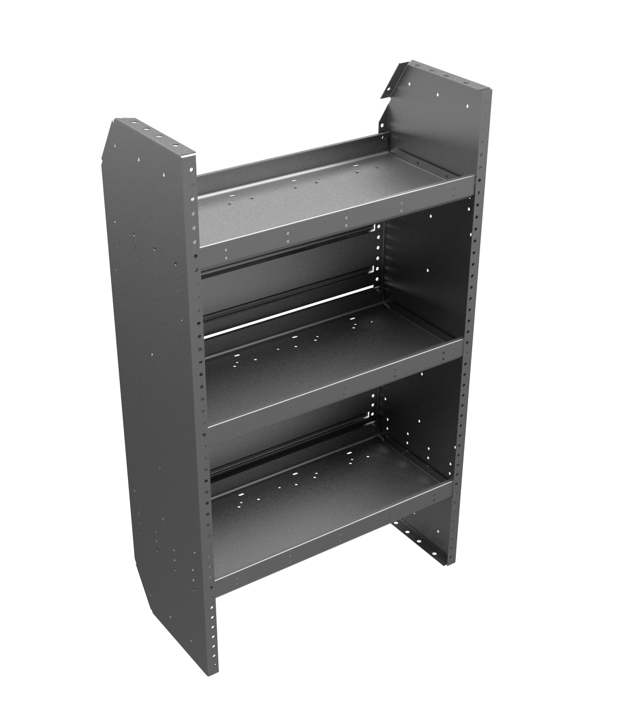 Adjustable 3-Shelf Unit