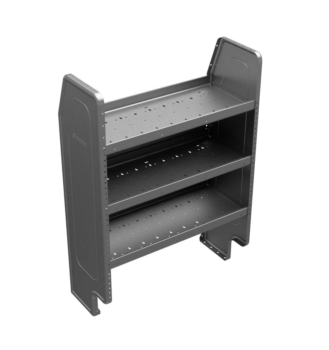 Adjustable 3-Shelf Unit