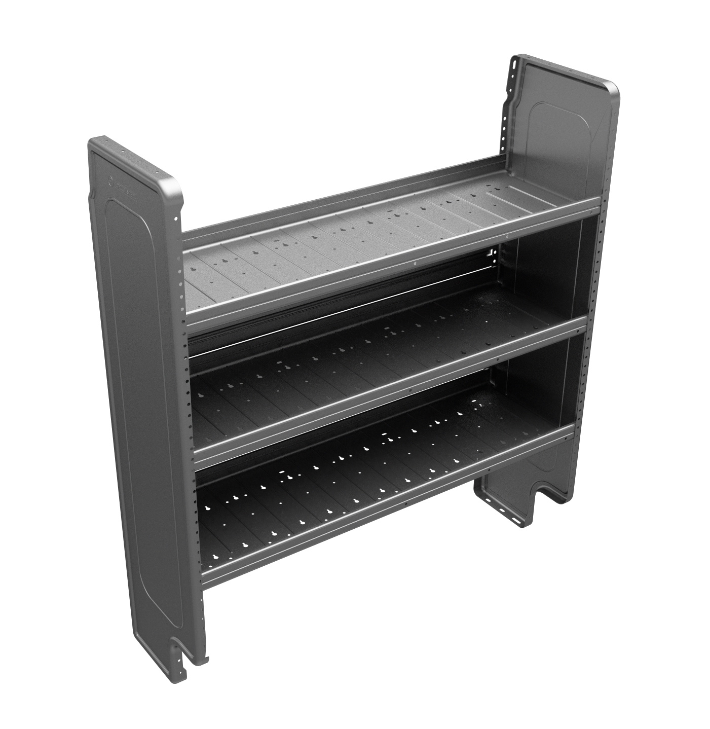 Adjustable 3-Shelf Unit