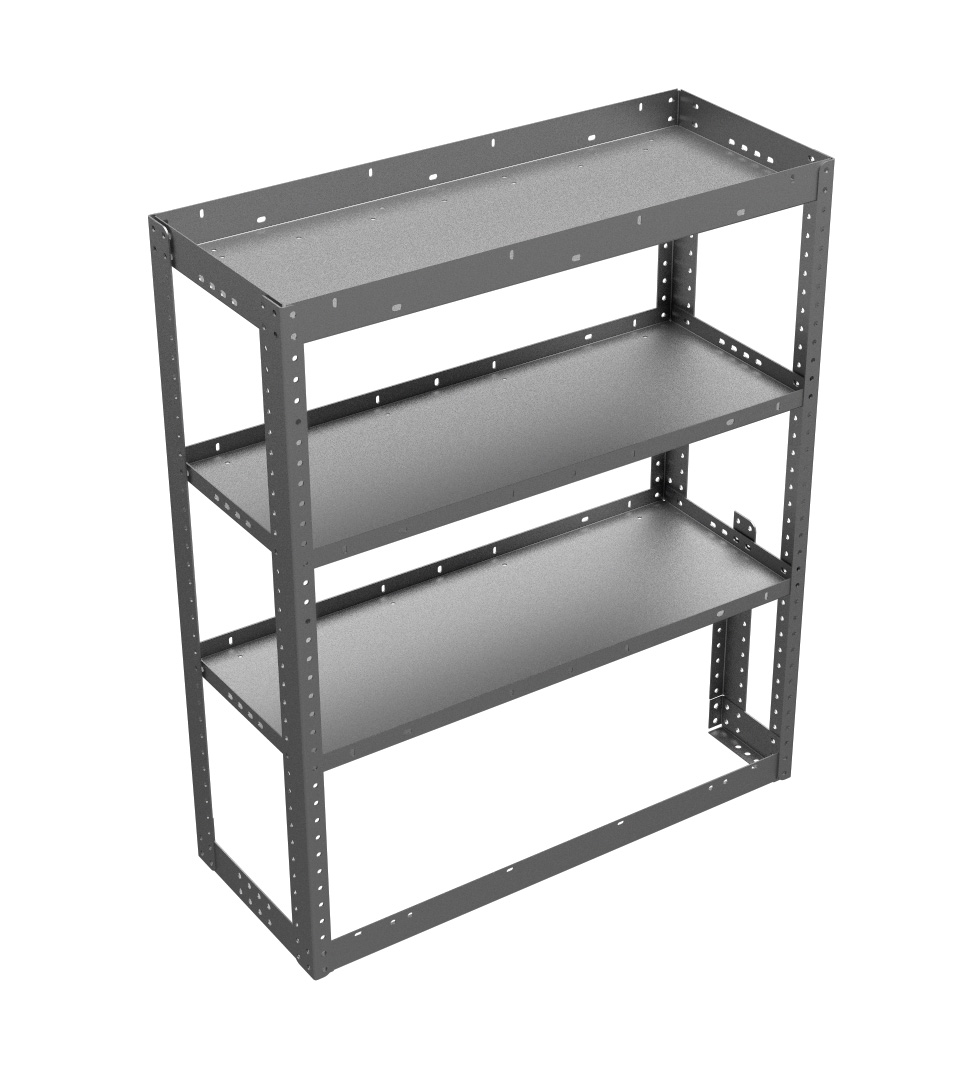 Open End 3-Shelf Unit