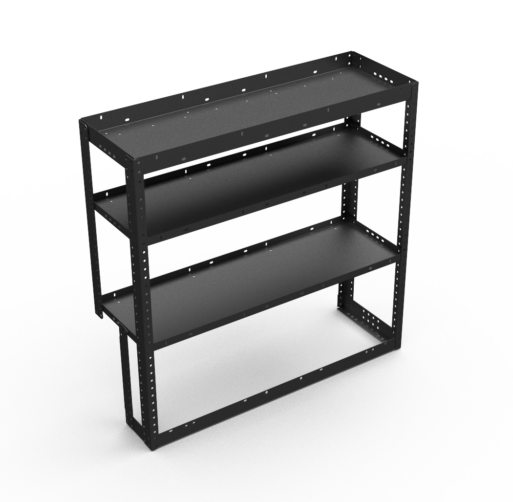 Open End 3-Shelf Unit