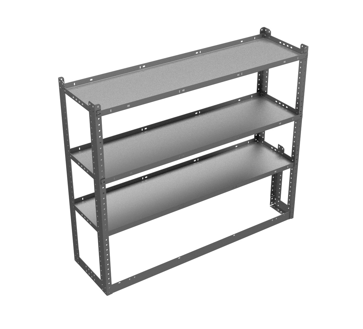 Open End 3-Shelf Unit