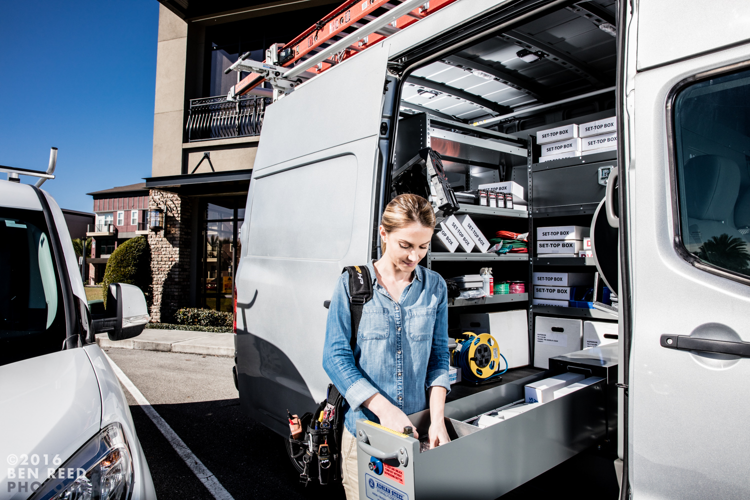 Reduce climbing in and out of your vehicle with our floor drawers.