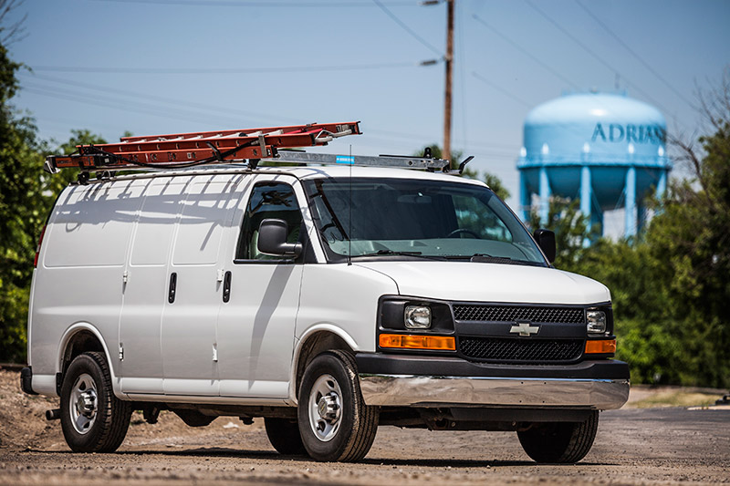 Chevy Express / GMC Savana Cargo Van Storage