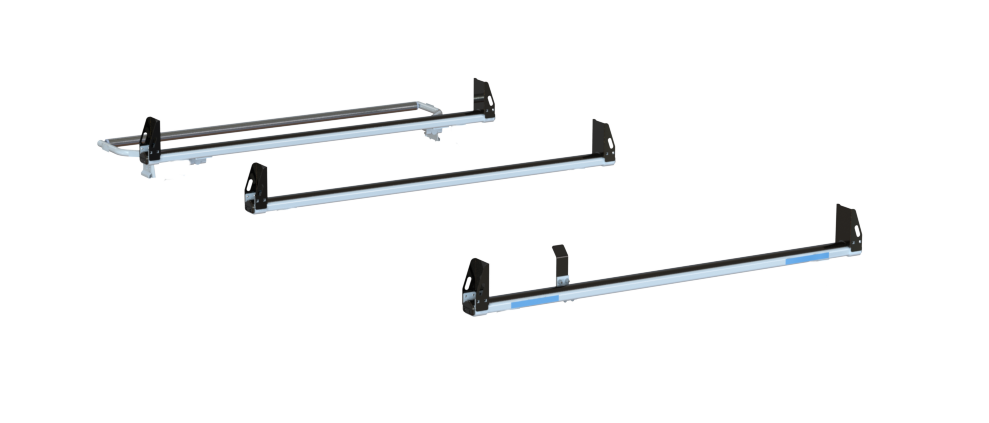 3-Bar HD Utility Rack w/ 6" Uprights (6) & Rear Roller  - No Mounts