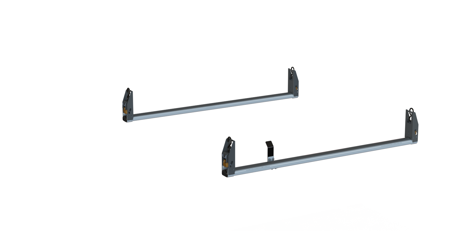 2-Bar HD Utility Rack w/ 9" Ratchet Uprights  (4)  - No Mounts