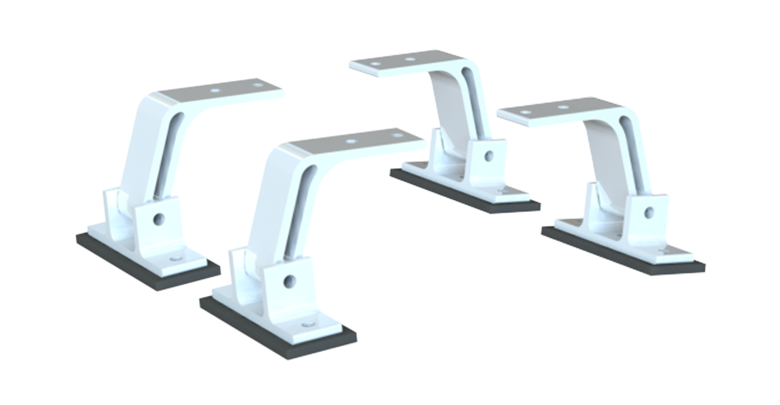 Mounting Feet, 4-Pack, Transit Connect