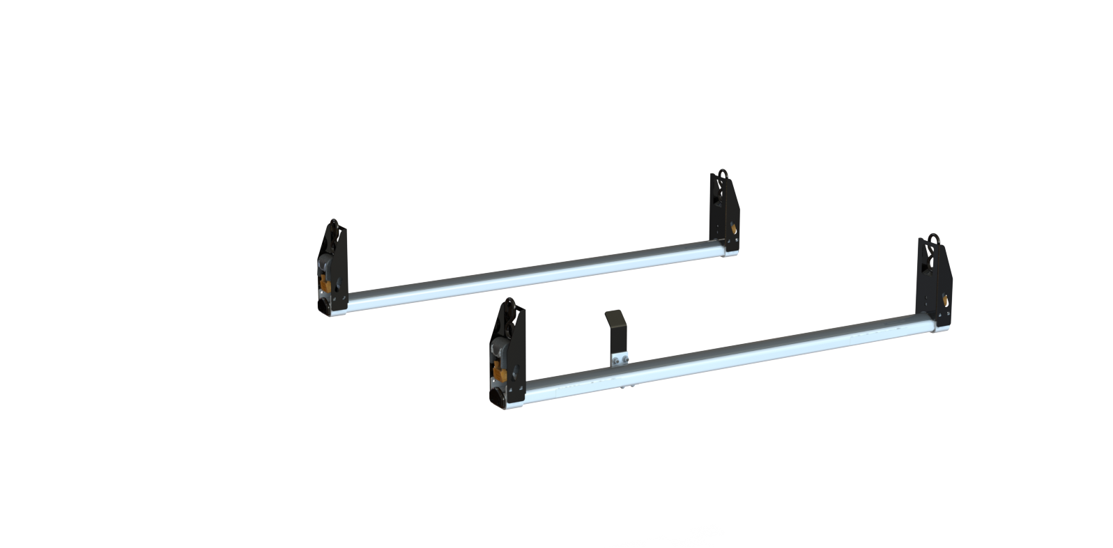 2-Bar HD Utility Rack w/ 9" Ratchet Uprights (4)  - No Mounts