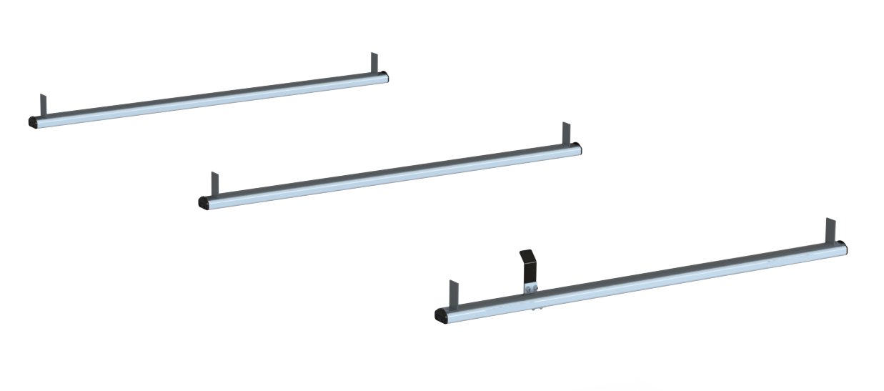 3-Bar HD Utility Rack w/ 4" Uprights (4)  - No Mounts