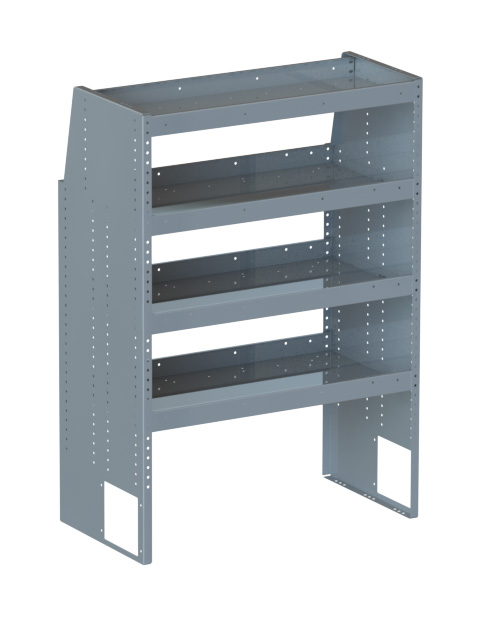 32 in. 4-Shelf Unit for Conduit , Conduit Carrier, Heavy Duty