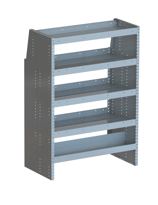 32 in. 4-Shelf Unit , Heavy Duty