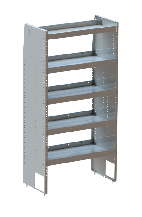 32 in. 5-Shelf Unit for Conduit , Conduit Carrier, Heavy Duty