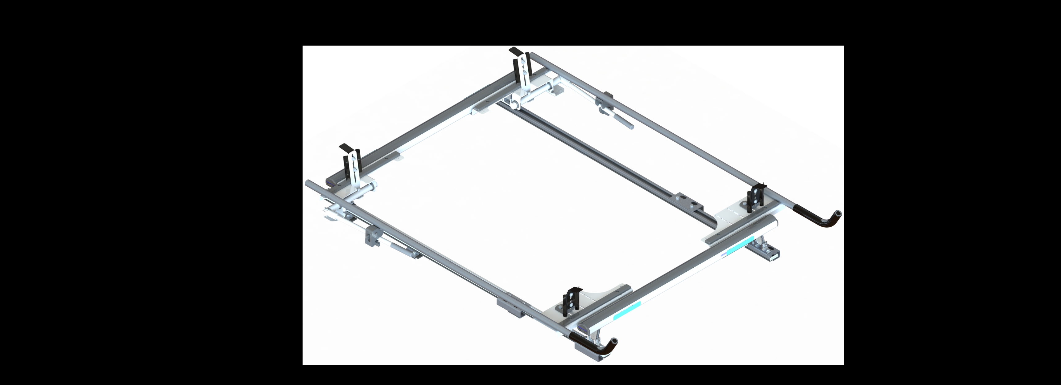 Dual Sided Grip-Lock, White, Transit Connect, 105" WB