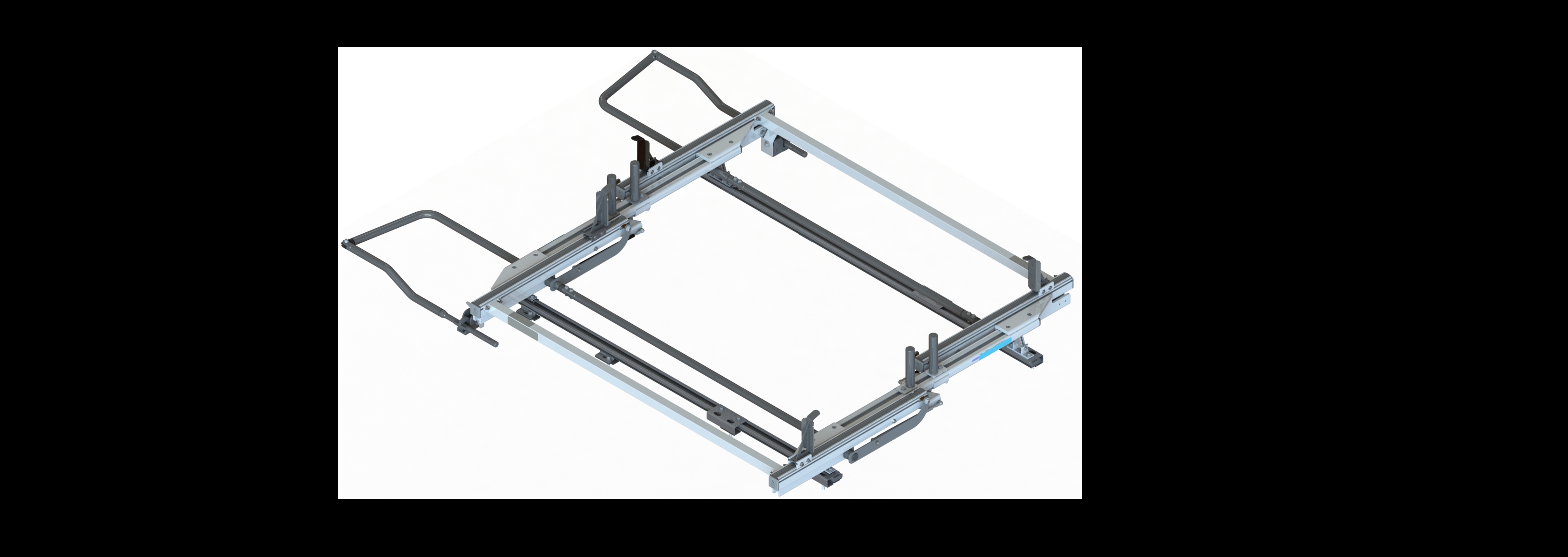 Dual Side Standard-Drop ProLift, White, Transit Connect, 105" WB