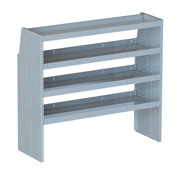 50 in. 4-Shelf Unit , Heavy Duty