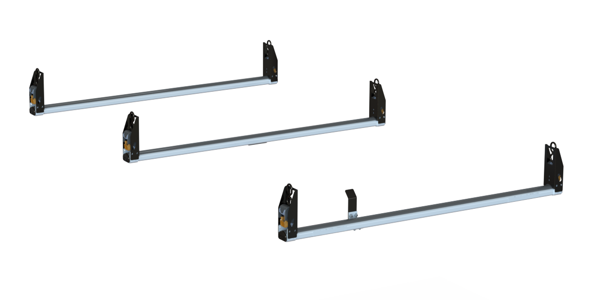 3-Bar HD Utility Rack w/ 9" Uprights (2) & 9" Ratchet Uprights (4)  - No Mounts