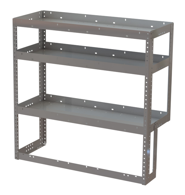 Open End 3-Shelf Unit