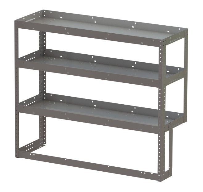 Open End 3-Shelf Unit