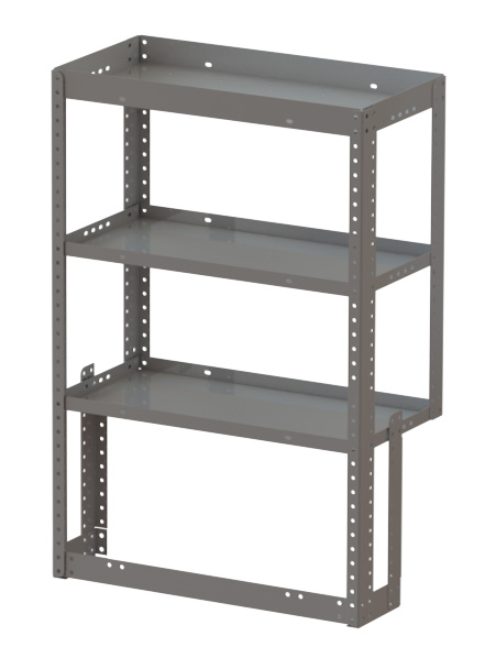 Open End 3-Shelf Unit