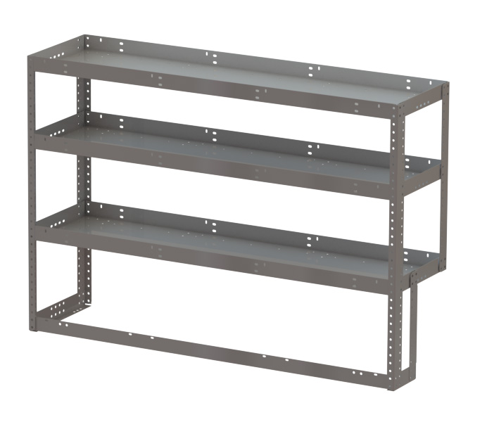 Open End 3-Shelf Unit